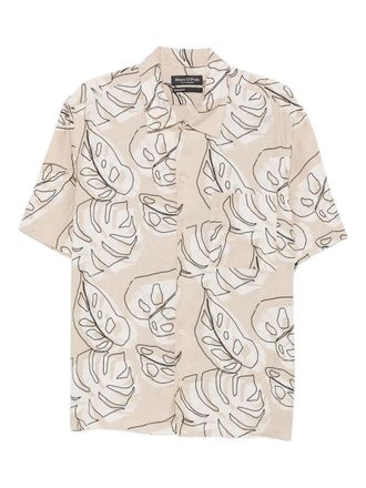 Marc O'Polo Camicia con stampa - Toni neutri