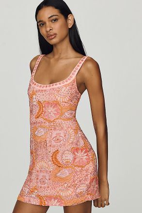 For Love & Lemons Tide Pool Sequin Mini Dress