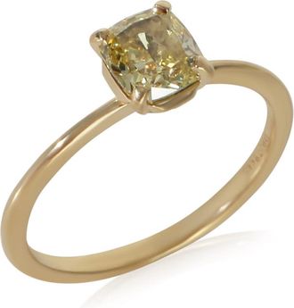 Tiffany & Co. Pre-Owned Tiffany & Co. 0.79 ct Cushion Diamond Tiffany True Engagement Ring