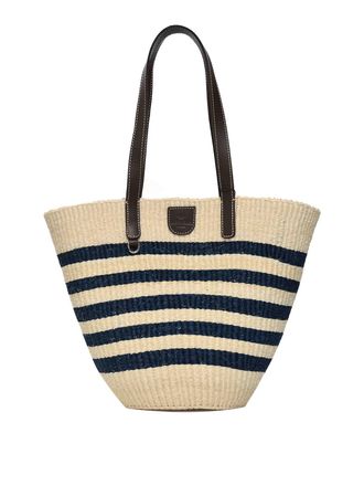 Max Mara Wkagennaio Bag In Woven Natural Fiber