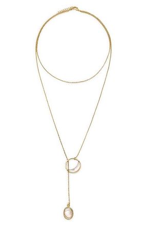 Petit Moments Morgan Y-Necklace in Gold at Nordstrom