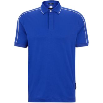 HUGO BOSS Heren Penrose Regular Poloshirt (Helder Blauw)