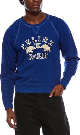 Celine Celine Logo Crewneck Sweatshirt