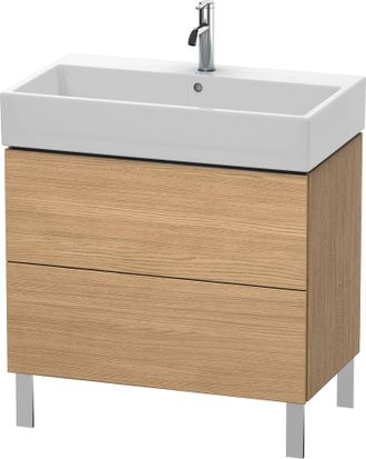 Duravit Unidad De Lavabo Duravit L-cube De Pie 78,4 X 45,9 Cm, 2 Extra&iacute;bles, Para Vero Air 235080, Color: Decoraci&oacute;n Roble Europeo - Lc677705252