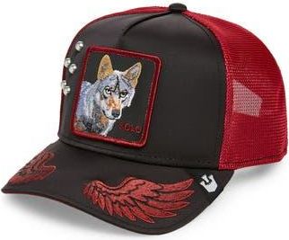 Goorin Brothers Front & Center Trucker Cap in Red/Black at Nordstrom Rack