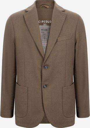 Circolo 1901 Einreihiger Blazer aus Schurwolle