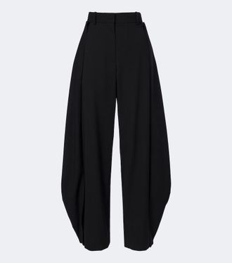 Loewe Wool barrel-leg pants