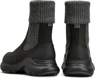 Tod's Knitted Chelsea Boot - Black