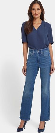 NYDJ Marilyn Rechte Jeans in Lang