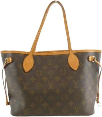 Louis Vuitton Pre-owned Tote Bags, female, Brown, Size: ONE SIZE Pre-owned Neverfull Monogram Tote Bag
