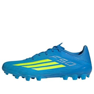 adidas F50 League AG Lucid Ray Blue Solar Yellow JQ1485