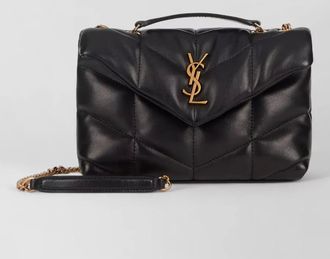 Saint Laurent puffer toy bag quilted nappa shoulder