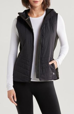 Smartwool Smartloft Insulated Nylon Vest in Black at Nordstrom, Size X-Large