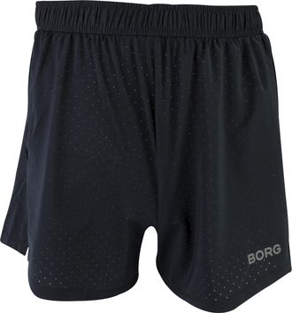 Bj&ouml;rn Borg Ademende en Lichtgewicht Perforatie Sportshorts voor Mannen
