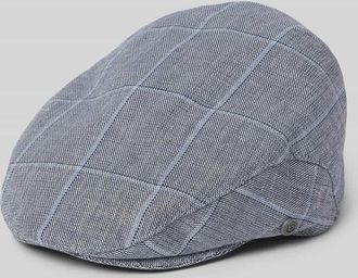 Bugatti Schirmmütze aus Leinen-Baumwoll-Mix in Marine, Größe 57