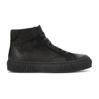 Kazar Zapatillas de Piel Nobuk con Cordones - Shoes - Hombre - Negro - 44 EU