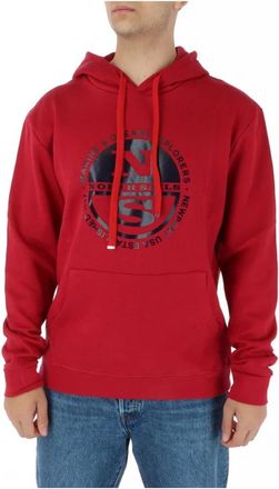 North Sails Accessoires - Heren - Hoodies - Rood - XL - Katoen - Hoodies & sweatvesten
