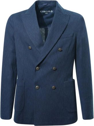 Circolo 1901 Hombre, Chaquetas, Azul, Talla: 2XL