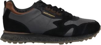 Moma Ambachtelijke Hardloopschoenen voor Mannen - Heren - Sneakers - Zwart - 41 EU - Schoenen