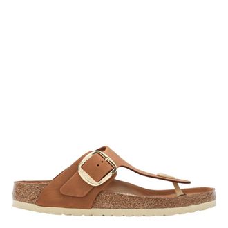 Birkenstock Flip Flops, female, Brown, Size: 11 US Gizeh Big Buckle Regular Fit
