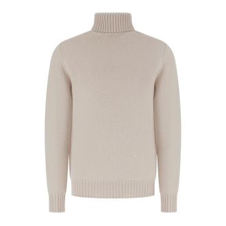 Alpha Studio Maglione Dolcevita - - Knitwear - Uomo - Beige - XL