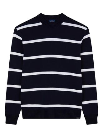 Paul & Shark striped crewneck sweater - men - Virgin Wool - XXXL - Blue