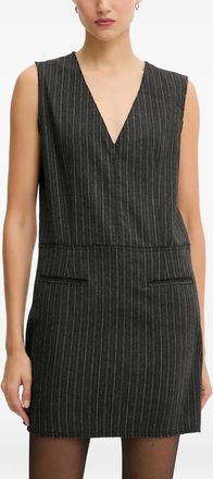 Iceberg Abito corto con scollo a V - Grigio