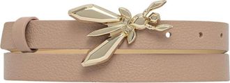 Patrizia Pepe Cintura in Pelle - - Accessories - Donna - Beige - M