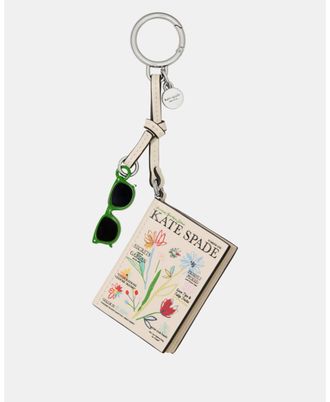 Kate Spade New York Womens Charmed Magazine Bag Charm - Multicolour Leather - One Size
