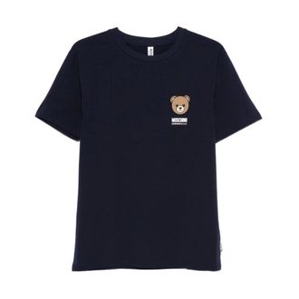 Moschino T-Shirts, male, Blue, Size: M Moschino T-shirts and Polos Blue