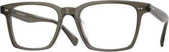 Oliver Peoples Maslow Optical Frame - Heren - Brillen - Grijs - 55 MM - Accessoires
