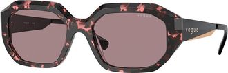 Vogue Eyewear VO5554S 31487N Womens Sunglasses Tortoiseshell Size 54