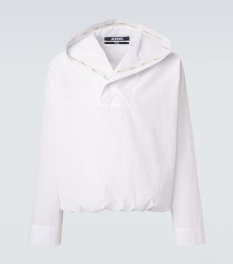 Jacquemus Haut Marin cotton-blend shirt