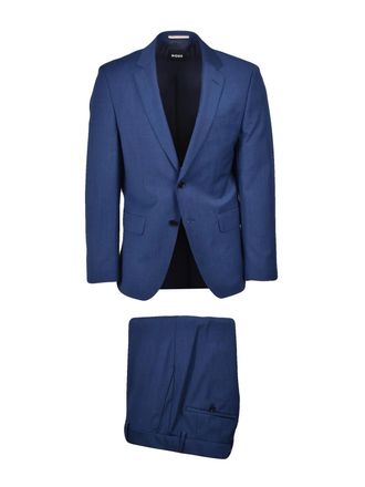 BOSS Mens Suit Slim Fit - Royal Blue