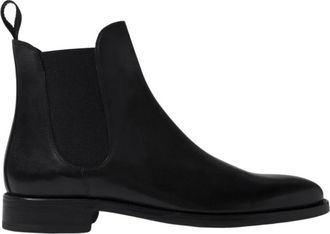 Scarosso Enzo Chelsea Boots - Heren - Chelseaboots - Zwart - 47 EU - Leer - Schoenen