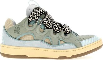 Lanvin Curb Sneakers - Heren - Sneakers - Blauw - 39 EU - Leer - Schoenen