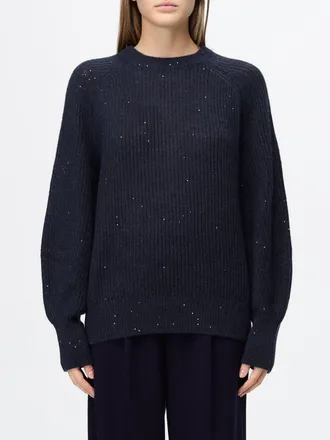 Brunello Cucinelli Felpa Donna colore Blue