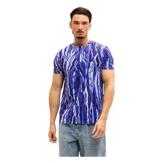 Carlo Colucci C3410-102 T-Shirt - Heren - T-shirts - Veelkleurig - M - Katoen - Tops