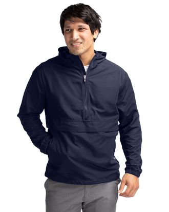 Cutter & Buck Charter Eco Recycled Mens Anorak Jacket