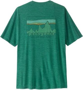Patagonia Cap Cool Daily Shirt 73 Skyline Funktionsshirt f&uuml;r Herren | gr&uuml;n