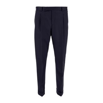 Pantaloni Torino Heren, Broeken, Blauw, Maat: W31