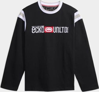Ecko World Famous Long Sleeve Shirt in Black at Nordstrom, Size X-Large L
