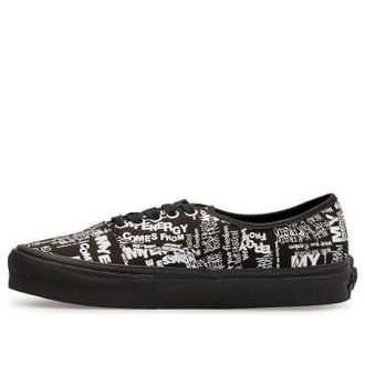 Vans COMME des GARCONS x Authentic LX Graffiti - Black VN0A33TASO7