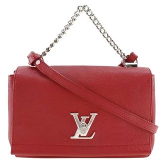 Louis Vuitton Pre-owned Mini Bag - Dames - Pre-owned - Rood - Maat: ONE Size Leer
