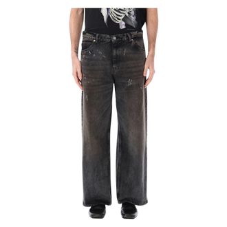 Our Legacy Straight Jeans, male, Black, Size: W33 Vast Cut Jeans