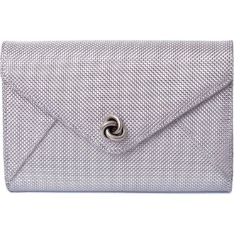 MICHELLE WILHITE The Mini Frieda Clutch in Steel at Nordstrom
