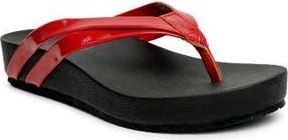 Revitalign Sandy Seas Flip Flop in Red at Nordstrom Rack, Size 10