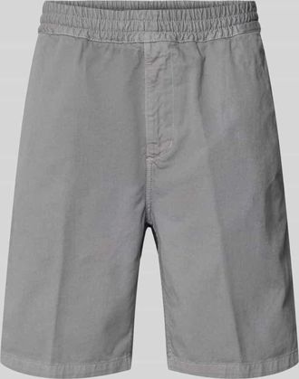 Carhartt Work in Progress Shorts mit elastischem Bund Modell FLINT in Stein, Gr&ouml;&szlig;e XS