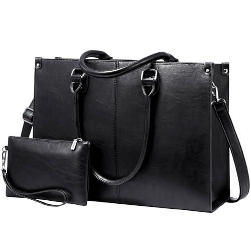 LOVEVOOK Sac Cabas Femme Puffer – Grand Sac Ordinateur 15.6" Matelassé Léger Et Lavable, Fourre-Tout Élégant Pour Travail, Université, Lycée Et Voyages