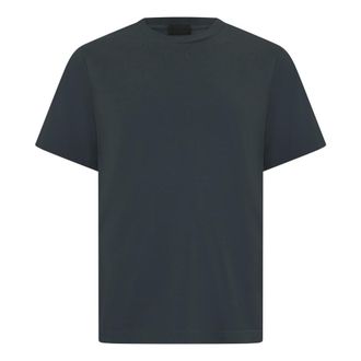 Moncler T-shirt with embroidered logo - male - Moncler - T-Shirts - Gray - L - Tops